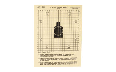 ACTION TGT 25 METERS DOD M16A2 100PK
