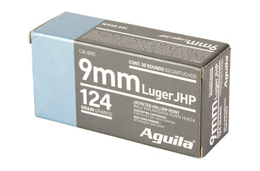 AGUILA 9MM 124GR JHP 50/500