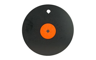 B/C 10" GONG ONE HOLE 3/8" AR500 STL