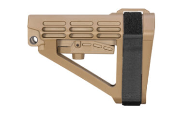 SB TACT SBA4 AR PSTL BRACE 5 POS FDE