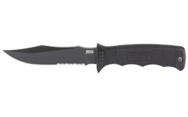 SOG SEAL PUP ELITE BLCK 4.85" W/STH