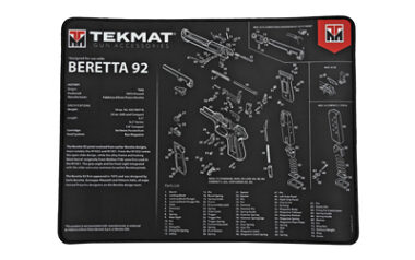 TEKMAT ULTRA PSTL MAT BERETTA 92 BLK