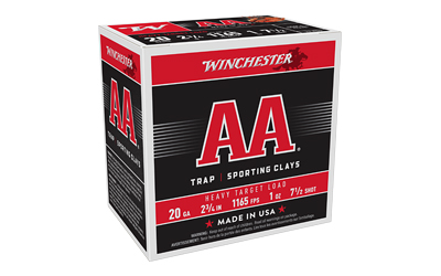 WIN AA TRGT 20GA 2.75" #7.5 25/250