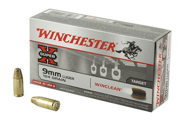 WIN SPRX WINCLEAN 9MM 124GR 50/500