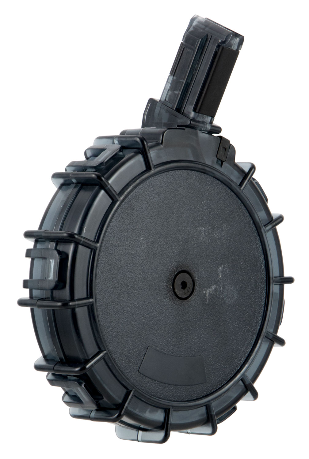 ProMag REMA3 Standard 55rd Drum 22 LR Fits Remington 597 Smoke Polymer