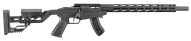 Ruger 8402 Precision Rimfire  17 HMR 15+1 18" Threaded 1137 Alloy Steel Barrel, Hard Coat Anodized Finish, Adjustable Quick-Fit Precision Stock, 0 MOA Picatinny Rail, Optics Ready