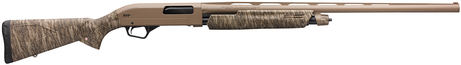 Winchester Repeating Arms 512364292 SXP Hybrid Hunter 12 Gauge 28" 4+1 3.5" Flat Dark Earth Perma-Cote Rec/Barrel Mossy Oak Bottomland Right Hand (Full Size) Includes 3 Invector-Plus Chokes