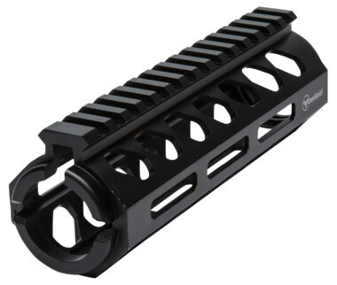 Firefield FF34057 Edge Handguard 6.62" 2-Piece M-LOK, Carbine Style Made of 6061-T6 Aluminum with Black Matte Finish for AR-15