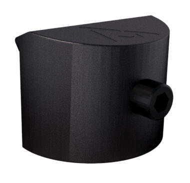 Rival Arms RA75G101A Grip Plug Compatible w/ Glock Gen3 (except 36/42/43), Black Aluminum