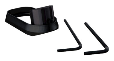 Rival Arms RA70G211A Two Piece Magwell made of Aluminum with Anodized Black Finish for Glock 19 Gen4