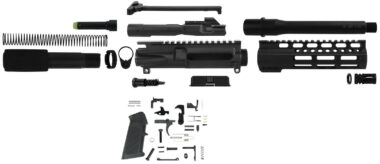 TacFire SSPK45ACPLPK AR Build Kit Pistol 45 ACP AR-10 Black Nitride Steel 5/8"-24 tpi *Sports South Exclusive.