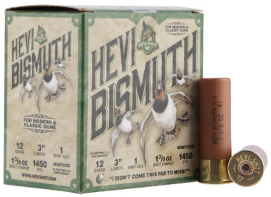 HEVI-Shot HS14001 HEVI-Bismuth  12Gauge 3" 1 3/8oz Bismuth 1Shot 25 Per Box/10 Case