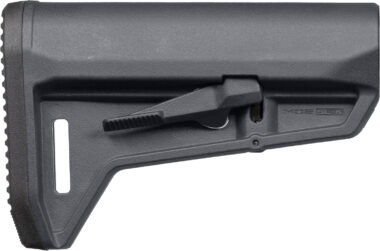 Magpul MAG626-GRY MOE SL-K Carbine Stock Stealth Gray Synthetic for AR-15, M16, M4 with Mil-Spec Tube (Tube Not Included)