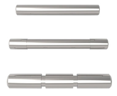 Cross Armory CRGPSSV 3 Pin Set  Compatible w/ Glock Gen1-3 Silver Steel