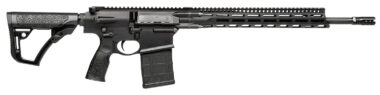 Daniel Defense 0215813210055 DD5 V4 *CA Compliant 7.62x51mm NATO 18" 10+1 Black Hard Coat Anodized Black Phosphate 6 Position w/SoftTouch Overmolding Stock Black Polymer Grip