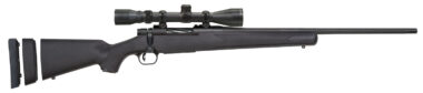 Mossberg 28094 Patriot Super Bantam Youth 350 Legend 4+1 22" Matte Blued Fluted Steel Barrel & Receiver, Black Synthetic Stock,  3-9x40mm Duplex Scope