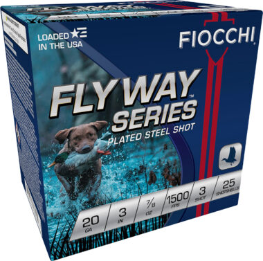 Fiocchi 203ST3 Flyway  20Gauge 3" 7/8oz 3Shot 25 Per Box/10 Case