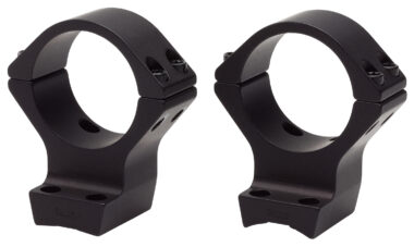 Browning 12501 X-Bolt Scope Mount System X-Lock Matte Black Aluminum 1" Tube, Low Rings