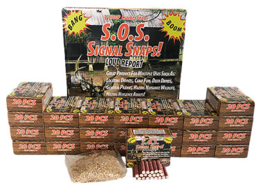 Tannerite SOS S.O.S. Signal Snaps Impact Enhancement Explosion 480 Snaps
