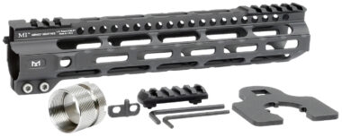 Midwest Industries MIULW105 Ultralight AR-15 Black Hardcoat Anodized Aluminum/Polymer 10.50" Picatinny/M-LOK