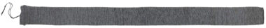 Allen 13105 Oversized Gun Sock  Black/Heather Gray, Silicone Treatment & Drawstring Closure Fits Guns w/Large Scopes up to 52"