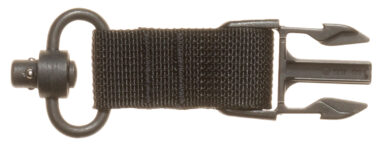 Tacshield T6093BK QD Sling Attachment  for QD Push Button Black Webbing
