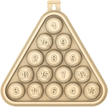 Birchwood Casey 3DTGTPRT Pool Rack 15.75" H x 15.75" W x 2.25" D 3D Tan 3 Per Pack