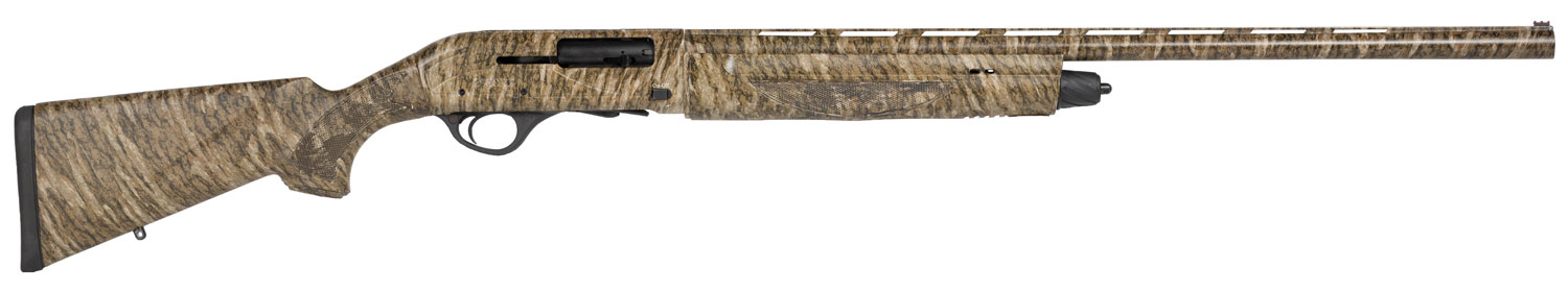 Escort HEPS122805BL PS Full Size 12 Gauge Semi-Auto 3" 4+1 28" Mossy Oak Bottomland Vent Rib Barrel, Grooved Aluminum Receiver, Adjustable Mossy Oak Bottomland Synthetic Stock, Right Hand