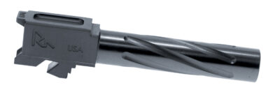 Rival Arms RA20G201D Precision V1 Match Grade 9mm Luger Compatible w/Glock 19 Gen3-4, 4.02" Fluted PVD Stainless Steel