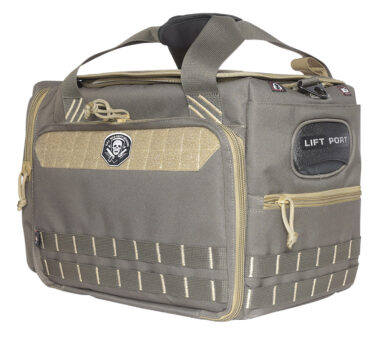 GPS Bags 1512MLBR Range Bag  Rifle Green Med/Lg Holds 5 Handguns