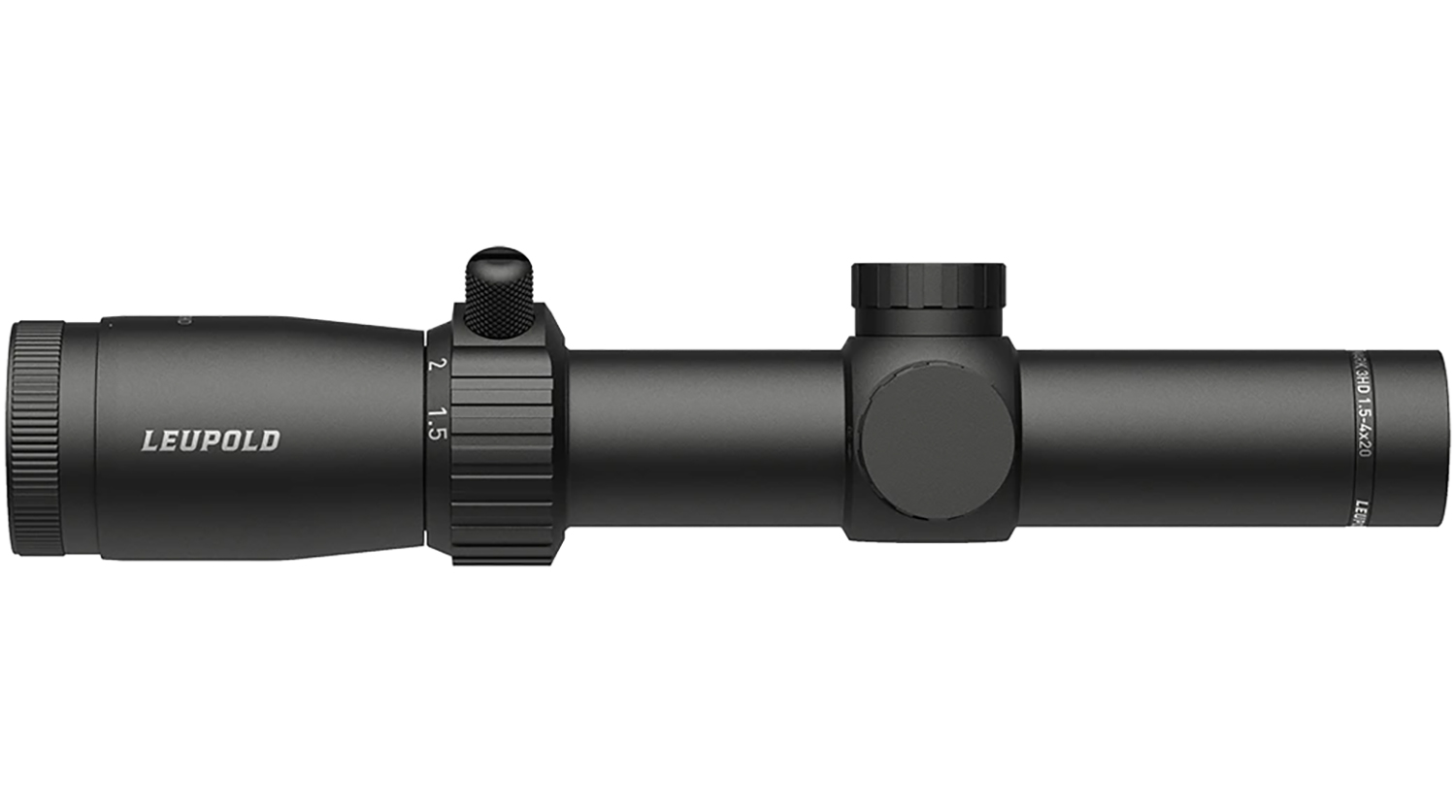 Leupold 180662 Mark 3HD Matte Black 1.5-4x20mm 30mm Tube Illuminated FireDot SPR Reticle