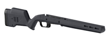 Magpul MAG1069-GRY-RT Hunter 110 Stock Fixed with Aluminum Bedding & Adjustable Comb Gray Synthetic for Savage 110 Short Action Right Hand