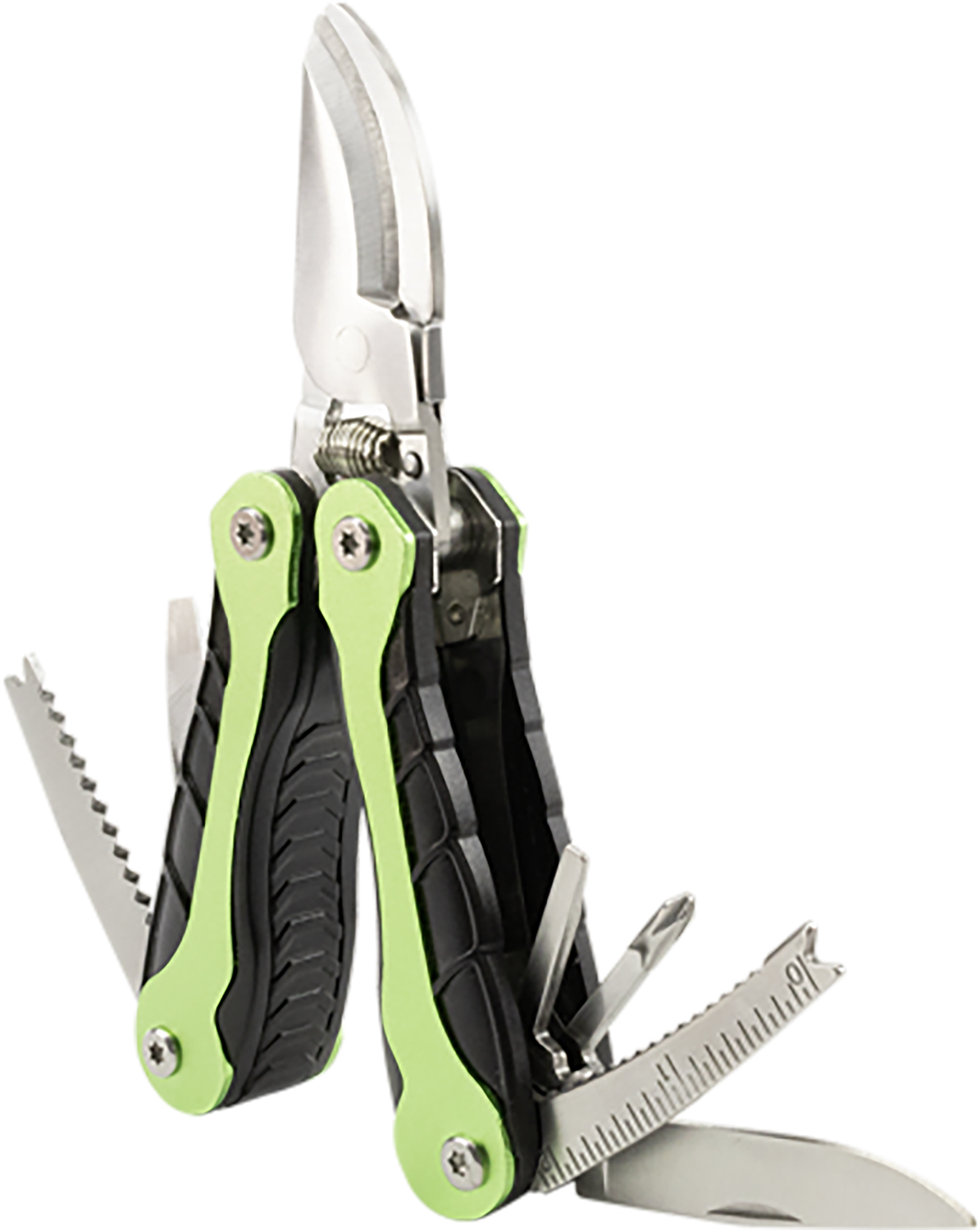 AccuSharp 084C Gardener's Black/Green Folding Plain Blade