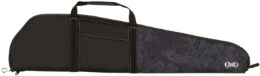 Girls With Guns 90746 Midnight Rifle Case 46" Black with Shade Blackout Camo for Scoped or Non Scoped Rifles