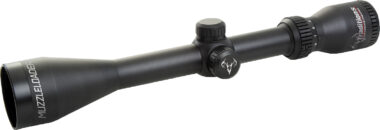Traditions A1143RIR Muzzleloader Scope  3-9x 40mm Matte Finish Illuminated Range Finding Reticle