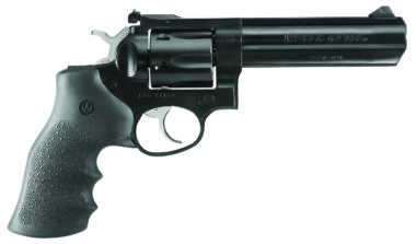Ruger 1756 GP100  Sports South Exclusive 357 Mag 6 Shot 5" Blued Full Lug Steel Barrel, Blued Cylinder Blued Steel Frame, Black Finger Grooved Rubber Grip, Transfer Bar Safety, Exposed Hammer