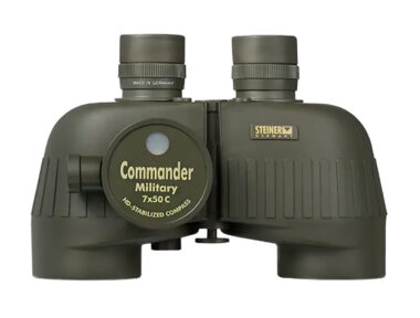 Steiner 2690 M750rc Reticle & Compass 7x50mm Range Finding Reticle Floating Prism, Sports-Auto Focus, OD Green Makrolon w/Rubber Armor Features Compass