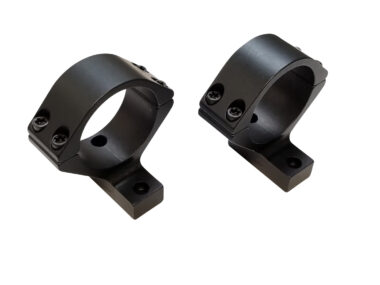 Talley B940719 Scope Mount/Ring Combo  Black Aluminum 1" Tube Browning A-Bolt 3 Medium Rings Short/Long Action 0 MOA