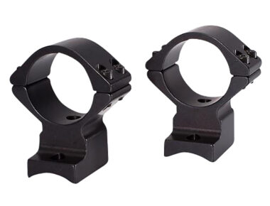 Talley 740711 Scope Mount/Ring Combo  Black Anodized Aluminum 30mm Tube Browning BLR/BAR/BPR Medium Rings 0 MOA