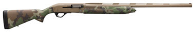 Winchester Repeating Arms 511290292 SX4 Hybrid Hunter 12 Gauge 28" 4+1 3.5" Flat Dark Earth Cerakote Rec/Barrel Woodland Camo Stock Right Hand (Full Size) Includes 3 Invector-Plus Chokes