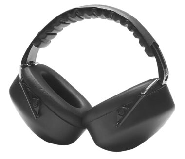Pyramex PM3010 Ear Muff  Foam 26 dB Over the Head Black Adult 1 Pair