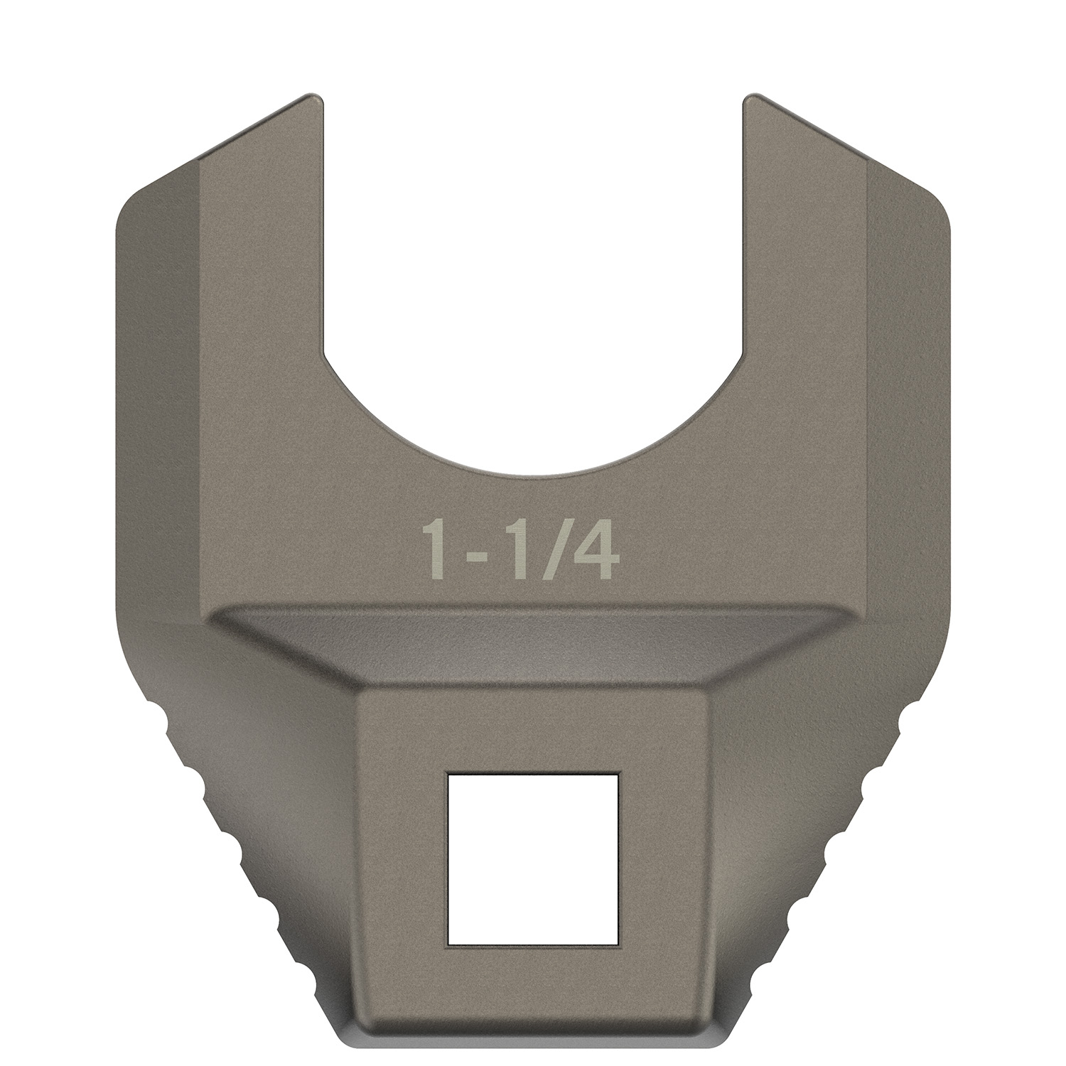 Real Avid AVMF114BNW Master -Fit Barrell Nut Wrench 1 1/4" Titanium Titanium/Stainless Steel AR-Platform Free-Float Handle