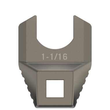 Real Avid AVMF1116BNW Master -Fit Barrell Nut Wrench 1 1/16" Titanium Titanium/Stainless Steel AR-Platform Free-Float Handle
