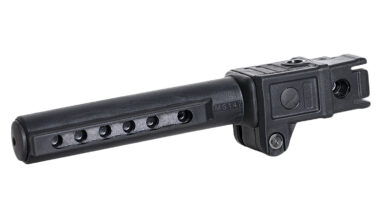 NcStar VG147 Folding Mil-Spec Stock Tube  Black for AK-Platform