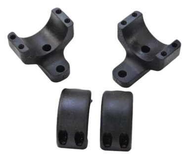 DNZ 703TXH2 Game Reaper 2 Scope Mount/Ring Combo Matte Black 30mm Howa