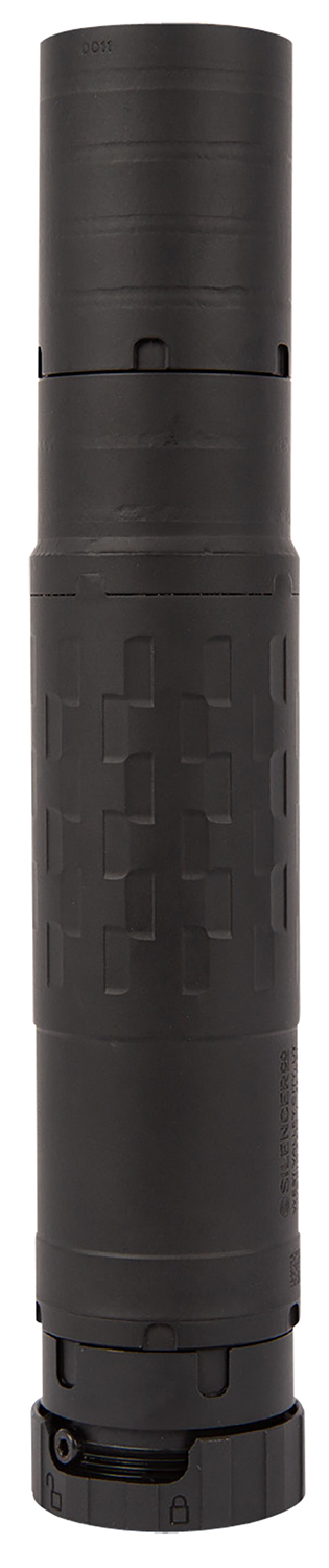SilencerCo SU5107 Hybrid 46M Multi-Caliber 1.57" Diameter Black Titanium/Inconel/Stainless Steel