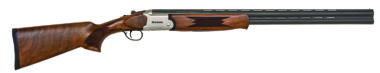 Mossberg 75471 Silver Reserve  12 Gauge with 28" Matte Blued Barrel, 3" Chamber, 2rd Capacity, Satin Silver Engraved Metal Finish & Satin Black Walnut Stock Right Hand (Full Size)