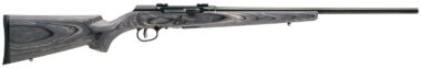 Savage Arms 47801 A17 Sporter Full Size 17 WSM 8+1 22" High Luster Button Rifled Barrel, High Luster Drilled & Tapped Carbon Steel Receiver, Matte Gray Fixed Laminate Stock, Right Hand