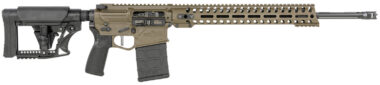 Patriot Ordnance Factory 01737 Rogue Prescott 6.5 Creedmoor 20" DI 20+1 Patriot Brown Rec/14.50" Renegade M-LOK Stainless Steel Fluted Barrel Black Adjustable Stock Black Polymer MFT Grip Right Hand