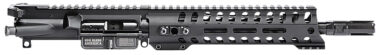 Patriot Ordnance Factory  Minuteman Complete Upper 5.56x45mm NATO 10.50" Black Nitride Barrel Aluminum Black Anodized Receiver 9" M-LOK Handguard Lo Pro DI Gas Block (Mid Length)